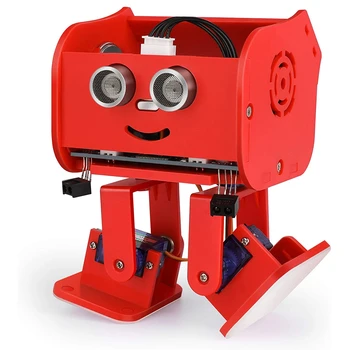 ELEGOO Penguen Bot Biped Robot Kiti ile Uyumlu Arduino Projesi Montaj Öğretici, KÖK Oyuncaklar Çocuklar ve Yetişkinler için, kırmızı