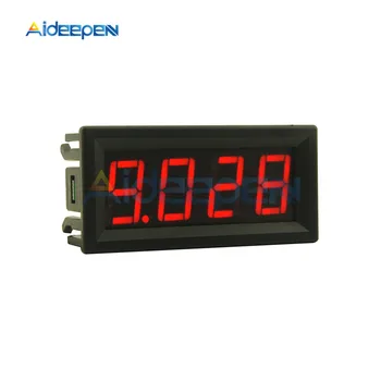 0-10A 0.56 inç LED Dijital Ampermetre Akım Panel Metre Ölçer 4 Bit Akım Enstrüman Aracı Araba Motosiklet Ampermetre Monitör Kırmızı