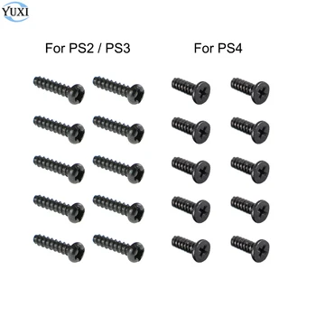 YuXi 20 adet Vidalar Sony PlayStation 4 için PS4 DS4 Pro Slim Denetleyici vida kiti için PS3 PS2