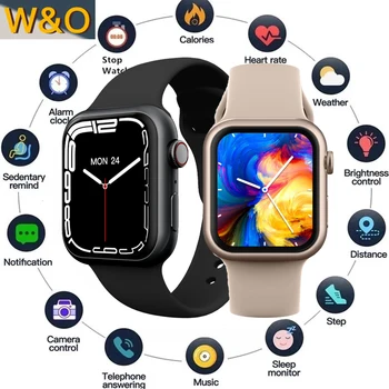 Yeni X8 SE akıllı saat Kadınlar Tam Dokunmatik Ekran Spor Spor İzle IP67 Su Geçirmez Bluetooth Android ıos smartwatch İçin Erkekler + kutu 14