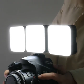 5500K Mini LED Video İşığı kamera dolgu ışığı Aydınlatma Youtube Livestream Vlog ışık
