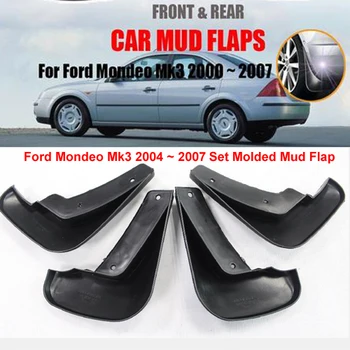 Ford Mondeo Çok Hoş Bir Özellik İçin 2004~ 2007 Ayarlayın Çamur Flep Flep Splash Muhafızlar Çamurluk Çamurluklar 2004 2005 2006 2007 Kalıplı 