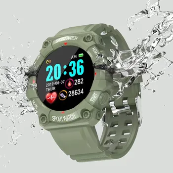 Akıllı saat FD68S Erkekler Kadınlar Su Geçirmez Kalp Hızı İzci akıllı saat Spor Bilezik ıos Android için Reloj İnteligente Hombre