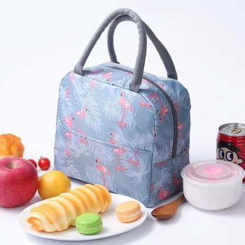 Termal Yalıtımlı Çanta yemek kabı Öğle Yemeği Çantaları Kadınlar İçin Taşınabilir Buzdolabı Çanta Tote Soğutucu Çanta Kawaii Gıda Çantası İş için