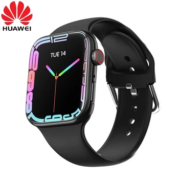 Huawei T900 Pro MAX L akıllı saat 8 Ultra BÜYÜK Ekran Erkek Kadın Spor Spor Kol Saati Kalp Hızı Kan Basıncı Monitörü Saat