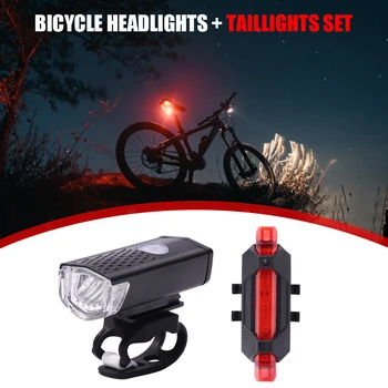 T6 LED bisiklet ışığı 10W 800LM USB Şarj Edilebilir Güç Göstergesi MTB Dağ Yol Bisikleti Ön Lamba El Feneri Bisiklet Ekipmanları