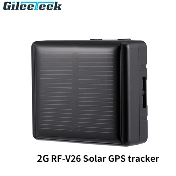 2G RF-V26 Güneş GPS izci Mini Su Geçirmez IP66 Güneş GPS İzci Hayvan Web Sitesi platformu/mobil uygulama konum sorgulamak için