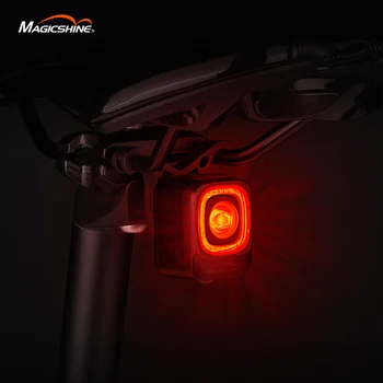 Magicshine Bisiklet Akıllı Otomatik Fren Algılama ışığı SEEMEE 200 RN120Waterproof LED Şarj Bisiklet Arka İşık Bisiklet Arka Lambası Acce