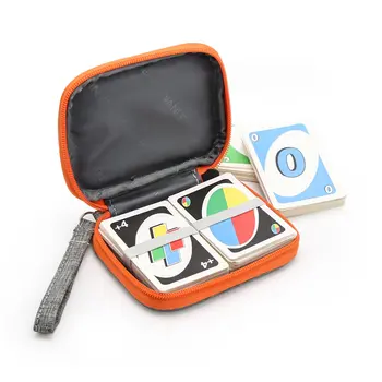Bavul taşımak için uygun UNO kart oyunu saklama kutusu, anahtar kutusu, dijital ürünler, kulaklık kablosu saklama çantası ile uyumlu