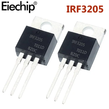 10 adet MOSFET Transistör IRF3205 TO-220 Güç MOSFET Yeni Orijinal