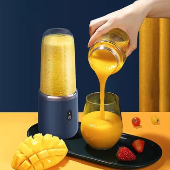 kitchen Portable blender de frutas, exprimidor eléctrico de con carga USB, taza para exprimir limón y naranja  400ml