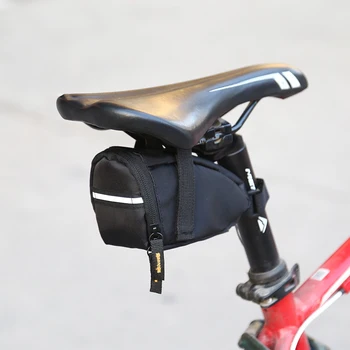 Bisiklet Eyer Çantası Su Geçirmez MTB Yol Bisikleti Çantası 1L Kapasiteli Yansıtıcı Bisiklet Seatpost Arka Kuyruk çanta Bisiklet Aksesuarları