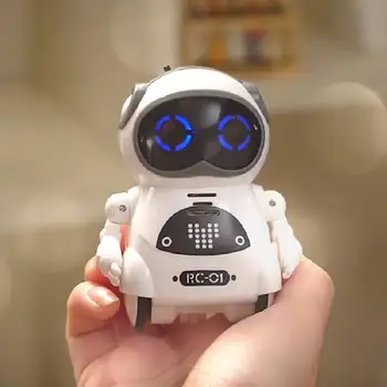 JİABAİLE 939A Cep Robot Akıllı Robot Konuşma Tanıma Değişken Ton Öğrenme Dil Çok fonksiyonlu çocuk Oyuncakları