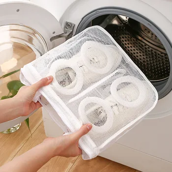 Ayakkabı Koruyucu file çanta Çamaşır Sutyen İç Çamaşırı Yıkama Torbası Çamaşır Makinesi için Anti-deformasyon Ev Çamaşır Bakım Aksesuarları