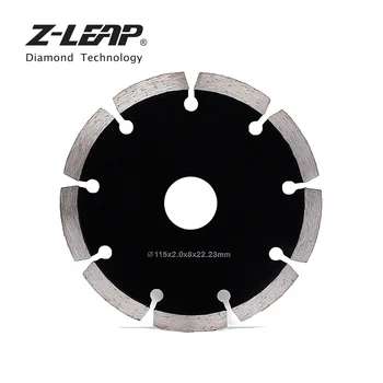 Z-LEAP Kuru Kesme Diski 2 Adet 115mm Elmas Testere Bıçağı Beton Granit Seramik Dairesel Testere 22.23 mm Delik Elmas Disk