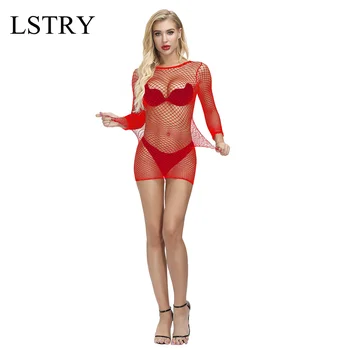 Yeni Seksi İç Çamaşırı Kadın Erotik Pijama Dantel İç Çamaşırı Seks Kıyafetleri Erotik transparan elbise Kırmızı Seksi İç Çamaşırı Sıcak Elbise Kıyafeti