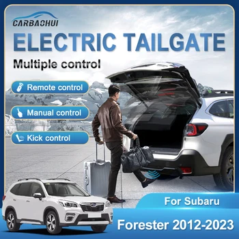 Elektronik Otomatik Bagaj Asansörleri Araba Elektrikli Bagaj Kapağı Liftgate Sürücü Tekme Sensörü Subaru Forester 2012-2023 İçin Arka Kapı Güç Kiti