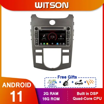 WITSON Araba Multimedya Oynatıcı Stereo GPS DVD Radyo Navigasyon Android Ekran Android 11 KIA SHUMA / FORTE / CERATO / KOUP