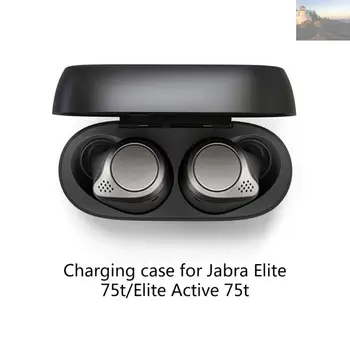 Kablosuz Kulaklık Şarj Kutusu Kutusu Jabra Elite 75t / Elite Aktif 75t Bluetooth Uyumlu Kulaklık Şarj Kutusu Toz Geçirmez