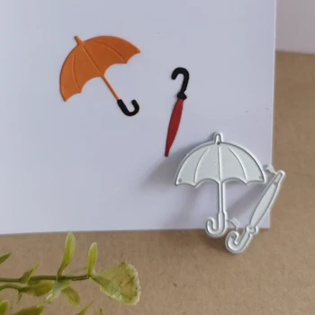 Metal kesme kalıp Güzel şemsiye veya şemsiye dekorasyon kesme kağıt zanaat el delme kartı sanat kesme makinası